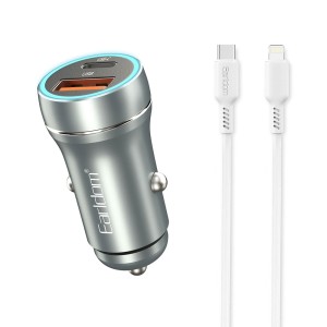 Зарядно устройство за кола Earldom ES-CC29, 30W, USB QC3.0, ..