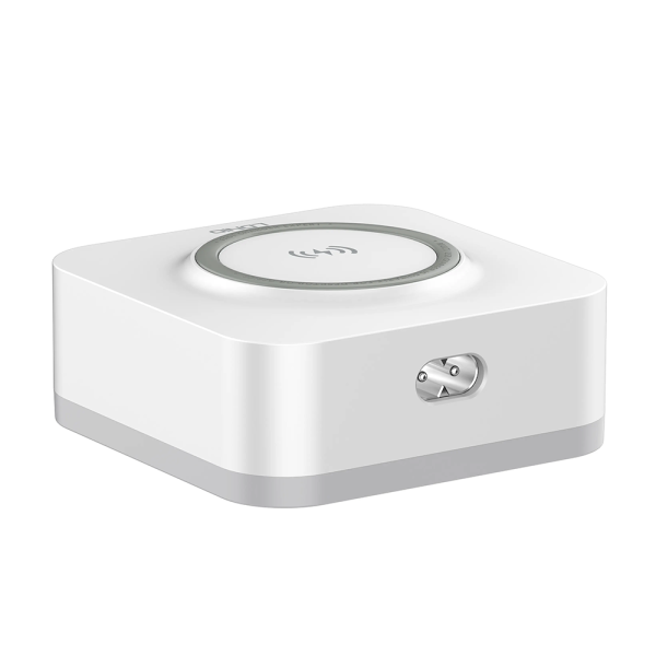 Безжично зарядно устройство LDNIO, 32W, Qi, 1 x Type-C F, 3 x USB F, PD, QC, PPS, Бял - 40294