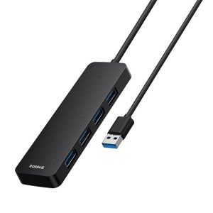 USB хъб Baseus UltraJoy, 4 Порта, USB към 4xUSB 3.0, 1.0m, Ч..