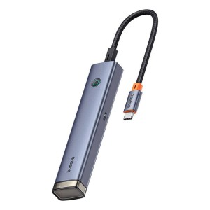 Докинг станция Baseus UltraJoy, 6 порта, Type-C към 2xUSB 3...