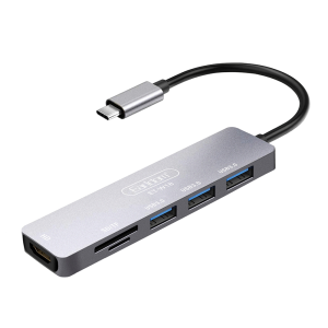Докинг станция Earldom ET-W18, Type-C към 3xUSB 3.0, SD, Mic..