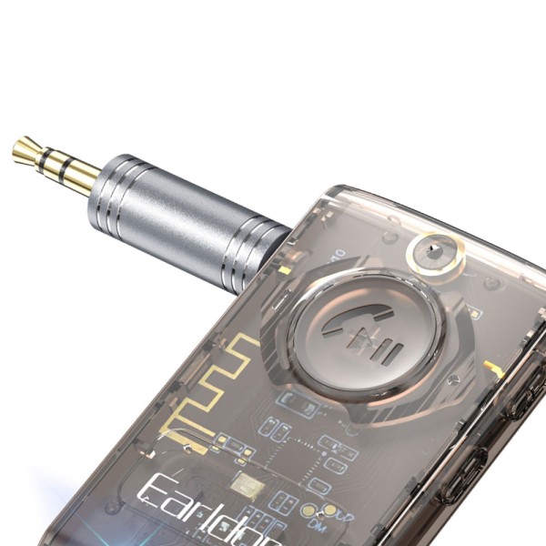 Bluetooth аудио приемник Earldom ET-BR01, 3.5mm, Черен – 40348