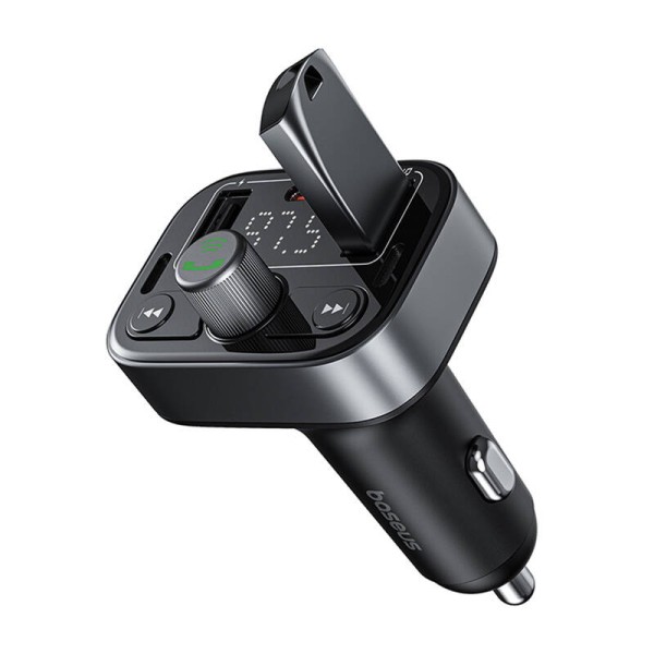 FM Трансмитер Baseus Pro S-09, Черен – 40499