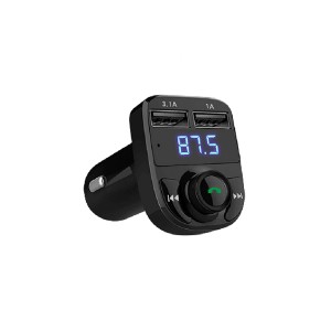 FM Трансмитер Earldom ET-M29, Bluetooth, USB, 3.4A, Черен – ..