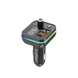 FM Трансмитер Earldom ET-M87, Bluetooth, USB, Type-C, PD, 3...