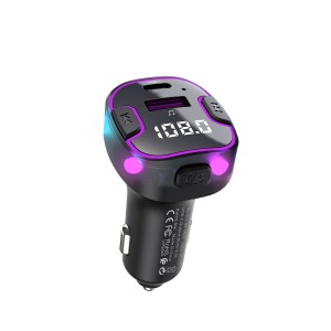 FM Трансмитер Earldom ET-M99, Bluetooth, USB, Type-C, QC, 3...