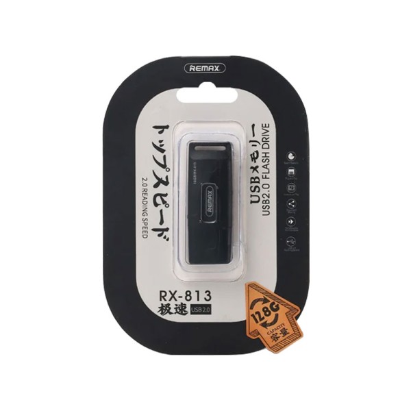 USB Флаш памет Remax RX-813, 16GB, USB 2.0, Черен - 62053