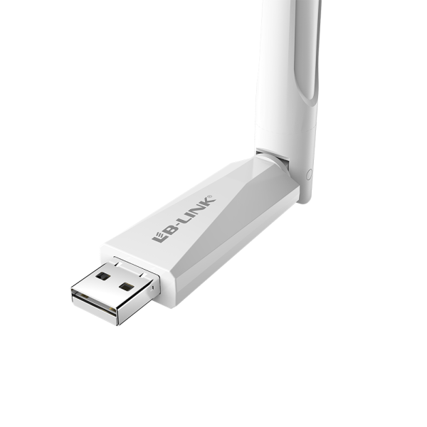 Безжичен мрежов адаптер LB-LINK BL-WDN650A, 650Mbps, 2.4/5Ghz, 6dBi, Бял - 19045