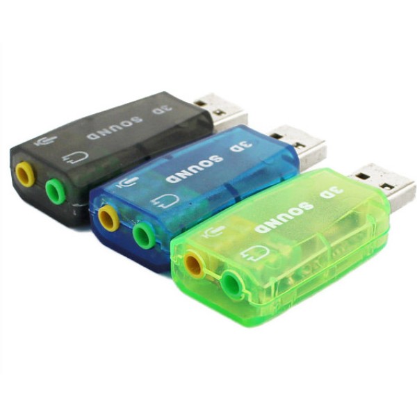 Звукова карта No brand, USB 5.1, 3D sound  - 17009
