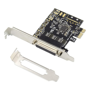 Контролер No brand, PCI-E x1, Serial port, Нископрофилен, 4 ..