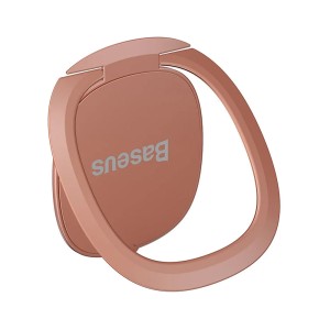 Универсална стойка за телефон Baseus Invisible, Пръстен, Роз..