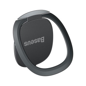 Универсална стойка за телефон Baseus Invisible, Пръстен, Сив..