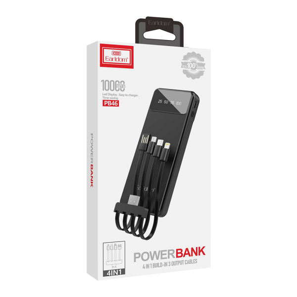 Преносима батерия Earldom ET-PB46. 10000mAh