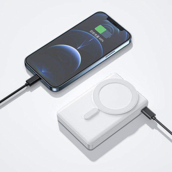 Преносима батерия WiWu JC-20, 10000mAh, 20W, Qi, MagSafe, Различни цветове - 87079