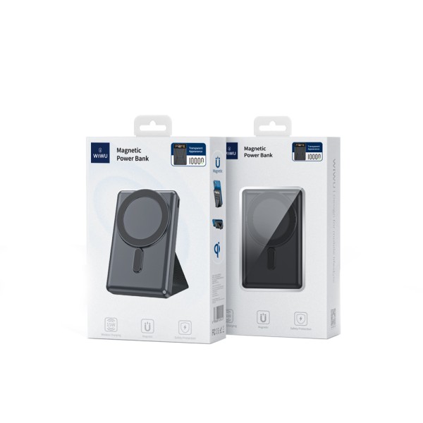 Преносима батерия WiWu JC-20, 10000mAh, 20W, Qi, MagSafe, Различни цветове - 87079