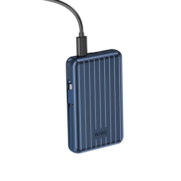 Преносима батерия WiWu PP03, 10000mAh, 22.5W, Qi, MagSafe, Различни цветове - 87083