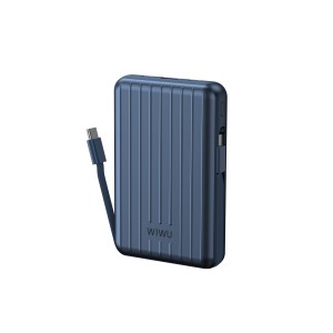 Преносима батерия WiWu PP03, 10000mAh, 22.5W, Qi, MagSafe, Р..