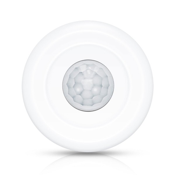 Смарт сензор No brand PST-HW400B, За движение, PIR, 360 градуса, Wi-Fi, Tuya Smart, Бял - 91004