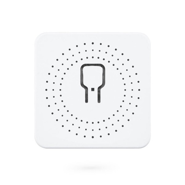 Смарт превключвател No brand PST-AP-SMT, 1 канал, 220V, 16A, Wi-Fi, Tuya Smart, Бял - 91021
