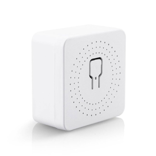 Смарт превключвател No brand PST-AP-SMT, 1 канал, 220V, 16A, Wi-Fi, Tuya Smart, Бял - 91021