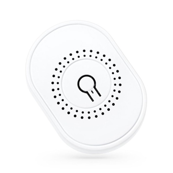 Смарт превключвател No brand PST-TMW02, 2 канала, 220V, 16A, Wi-Fi, Tuya Smart, Бял - 91022