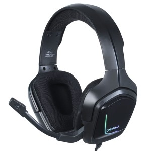 Слушалки Onikuma K20, За компютър, Микрофон, Подсветка, 3.5m..