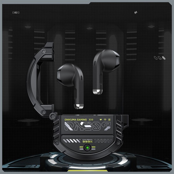 Bluetooth слушалки Onikuma T309, Черен – 20782