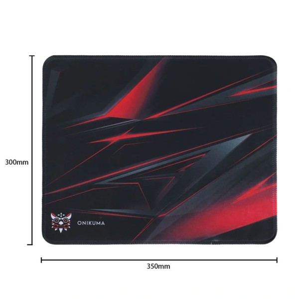 Геймърска подложка за мишка Onikuma MP002, 350x300, Черен - 17828