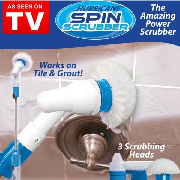 Електрическа четка за баня SPIN SCRUBBER