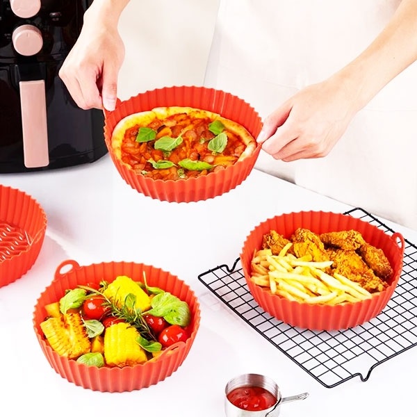 Сет 6 бр силиконови форми за Air Fryer