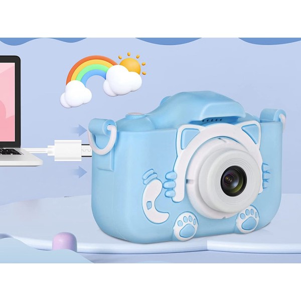 Дигитален детски фотоапарат камера Cute Kitty