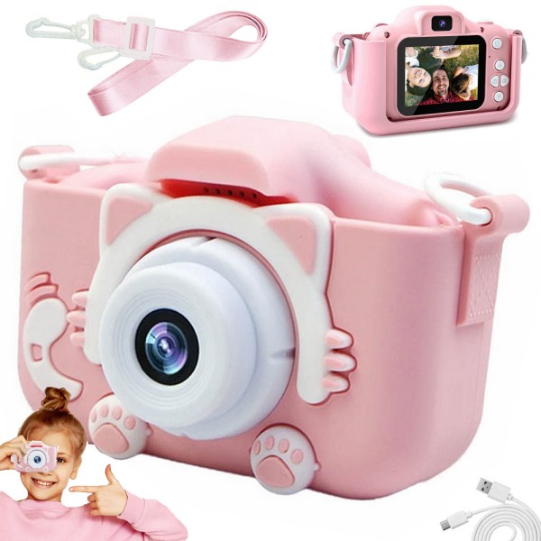 Дигитален детски фотоапарат камера Cute Kitty