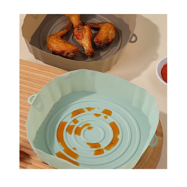 Квадратна силиконова тавичка за Air Fryer
