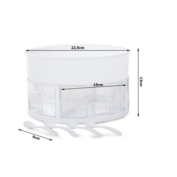 Кухненски органайзер с чекмеджета за подправки