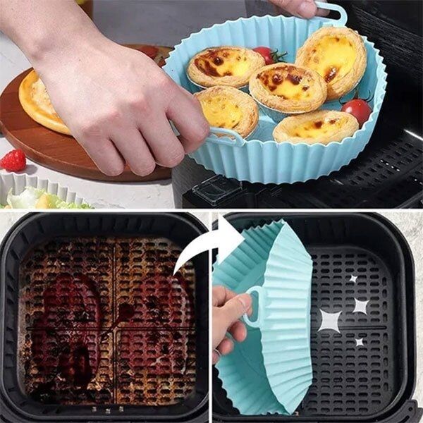 Силиконова форма за Air Fryer 22 см