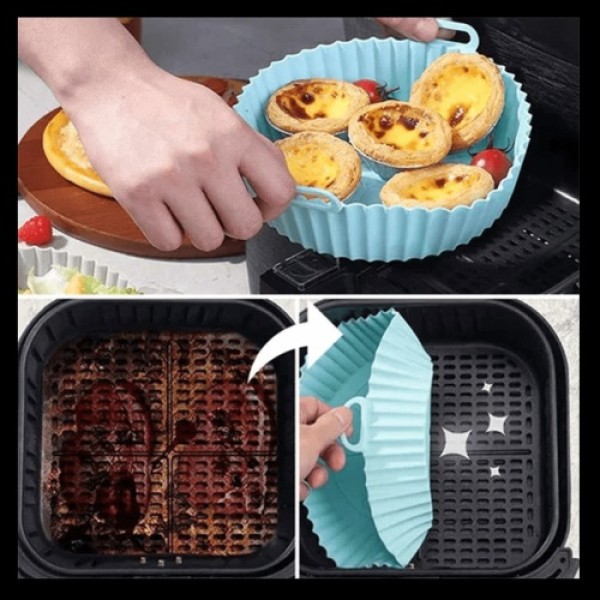 Силиконова форма за печене Air Fryer 25 см