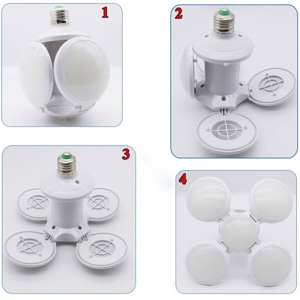 Сгъваема LED лампа 60W 7200K