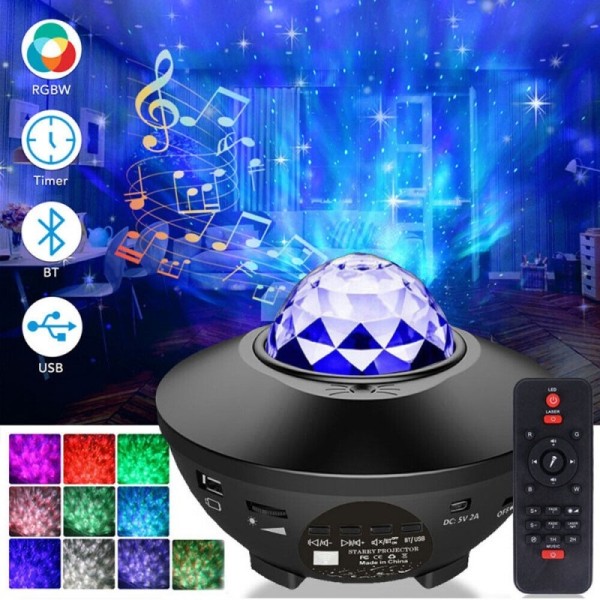 Проектор с Bluetooth звездно небе и колонка