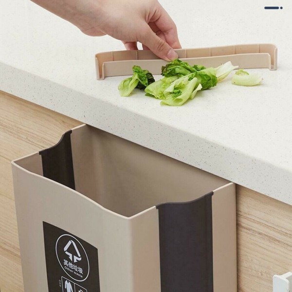 Сгъваемо кошче за боклук за шкаф и офис