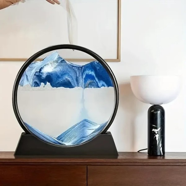 3D пясъчен часовник движещ живопис