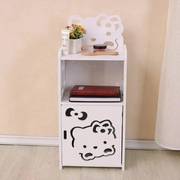 Нощно шкафче и етажерка за баня 2в1 Hello Kitty