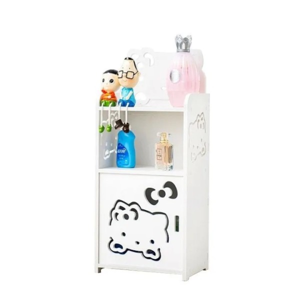 Нощно шкафче и етажерка за баня 2в1 Hello Kitty