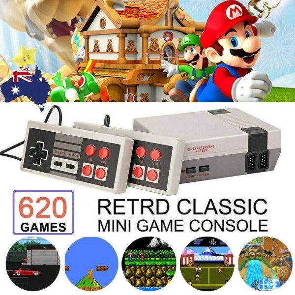 Ретро Nintendo с вградени 620 класически игри