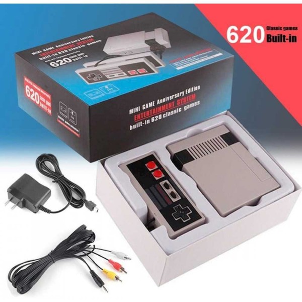 Ретро Nintendo с вградени 620 класически игри