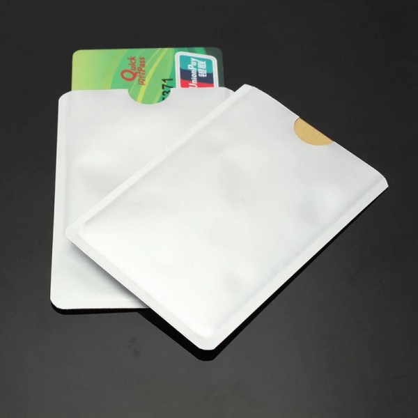 Rfid калъф за предпазване на кредитни карти
