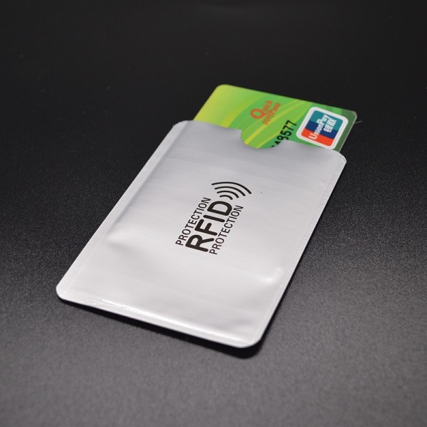 Rfid калъф за предпазване на кредитни карти