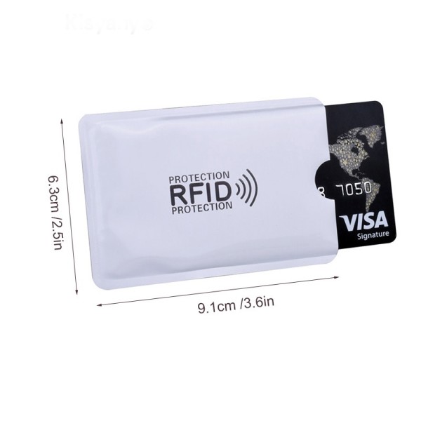 Rfid калъф за предпазване на кредитни карти