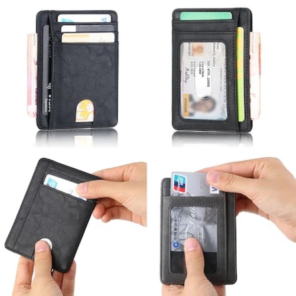 Картодържател ultra slim с RFID защита