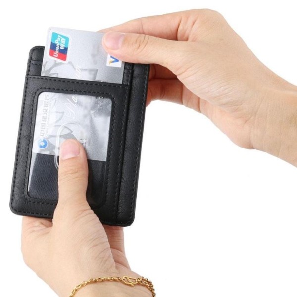 Картодържател ultra slim с RFID защита