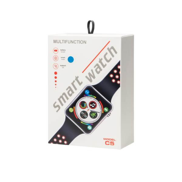 Смарт часовник No brand C5, 41mm, Bluetooth, SIM, IP52
